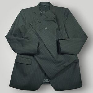 Brooks Brothers 1818 Suit Mens 40S/34S Fitzgerald Estrato Wool 2 Piece Cuffed